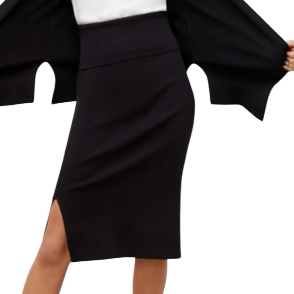 M.M. Lafleur Jardigan knit The Harlem skirt